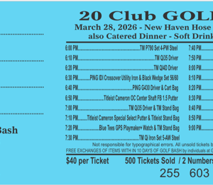20 Club GOLF BASH