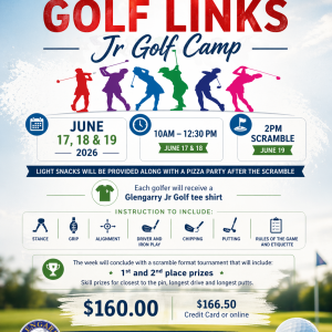 2026 Jr. Golf Camp Registration